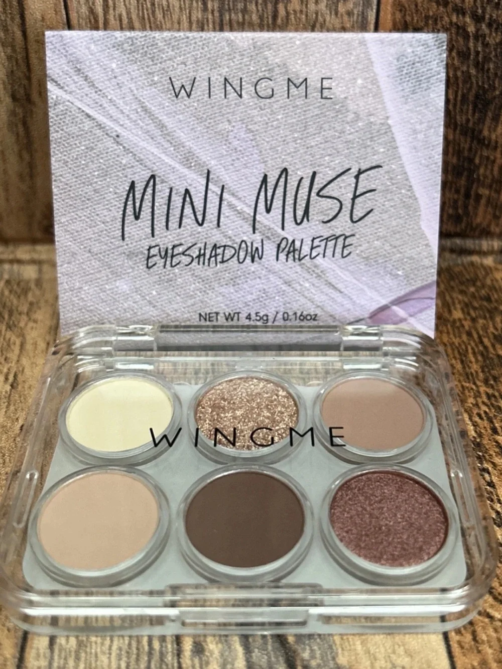 Wing me Mini Muse Eyeshadow Palette Viral TikTok Neutral Makeup Palette NWT